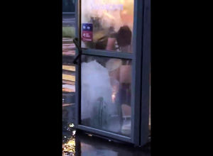 Brit duo penetrates in telephone booth